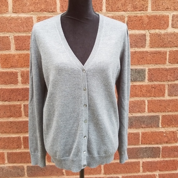 Lord & Taylor Sweaters - Lord & Taylor 100% Merino Wool Cardigan Sz XL EUC